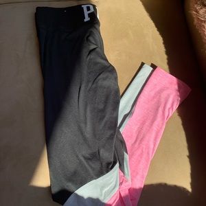 PINK by VS yoga workout leggings- Worn lightly!